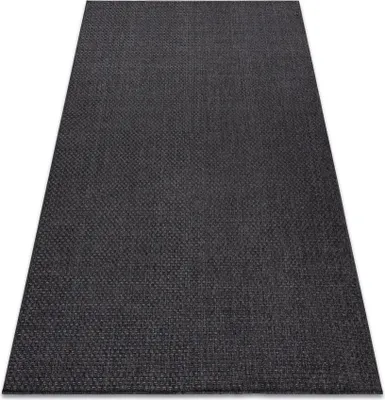 Produktbild von Teppich TIMO 6272 SISAL draussen schwarz Schwarz 180x270 cm
