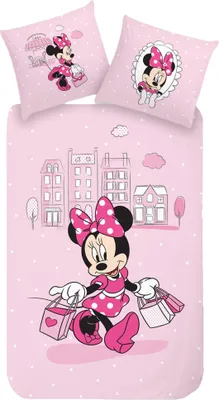Produktbild von Minnie Mouse Shopping Bettwäsche Linon / Renforcé