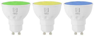 Image de Ampoule LED intelligente Immax (07724C) NEO LITE (lot de 3) LED GU10 3,5 W, 350 lm, Wi-Fi
