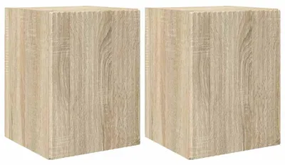 Obrázok produktu pre TV nástenná skriňa Nástenný 2 pcs Sonoma 30 x 31 x 40 cm