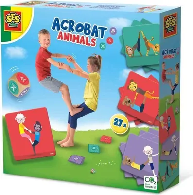 Immagine prodotto di Acrobazie animali, gioco di equilibrio, gioco di coordinazione, attività motoria, 5+ anni, gioco all'aperto