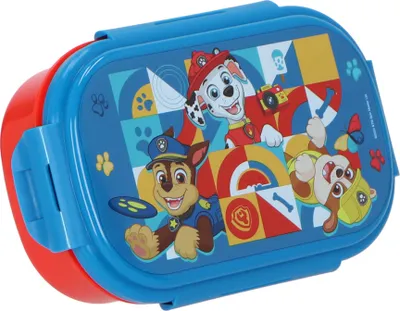 Productafbeelding van Lunchbox PAW PATROL met bestekset, 2 compartimenten