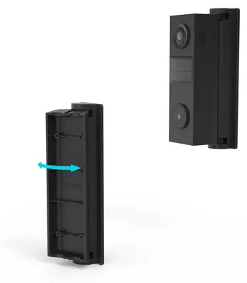 Immagine prodotto di Supporto angolare regolabile per videocitofono (0-45 gradi), compatibile con il videocitofono a batteria D205 2K 3MP