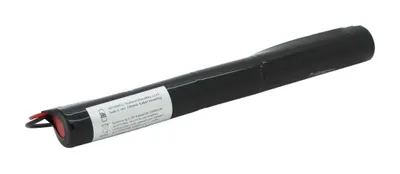 Produktbild von Akku für Notbeleuchtung 6 Volt Spannung 1800mAh NiMH Akku 23mm Durchmesser 215mm Länge