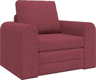 Produktbild von vidaXL Schlafsofa Weinrot 98 x 71 x 83 cm Stoff
