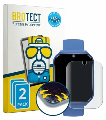 Produktbild von 2x BROTECT Fullscreen Schutzfolie für Tzzulsx B0G12RCS52 Displayschutz Folie Fullcover Matt Entspiegelungsfolie
