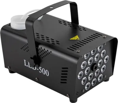 Immagine prodotto di Macchina del fumo - 500 W - Luce RGB 13 colori - Telecomando senza fili - Spina UE - 220-240 V - Nero