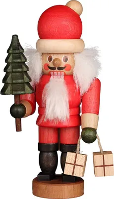 Produktbild von Mini Weihnachtsmann (11cm) Nussknacker von Christian Ulbricht