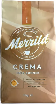 Produktbild von Merrild Crema Kaffeebohnen 1kg