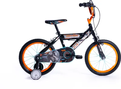 Produktbild von Huffy Light Year 16 Zoll Fahrrad, Schwarz/Orange