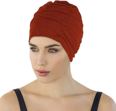 Produktbild von Fashy Fabric Badekappe Rot Rot One Size