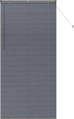 Immagine prodotto di VidaXL Tende a lamelle Grigio scuro 220 x 100 cm Alluminio