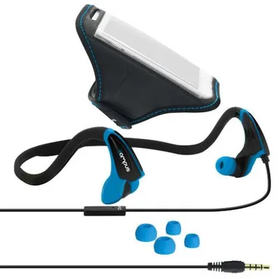Image de Ecouteurs intra-auriculaires avec brassard RUN-FIT Sport