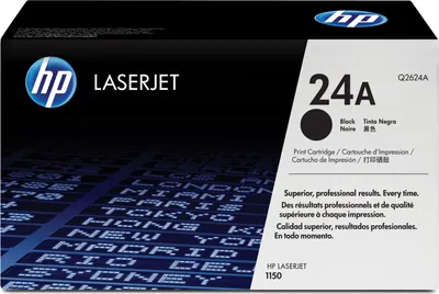 Produktbild von HP Tonerpatrone - Q2624A - No.24A - schwarz - 2.500Seiten