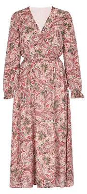 Image de Robe pour femme GELYA - blanc cassé multicolore, XXL