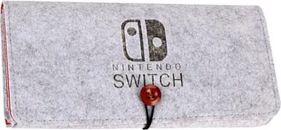Immagine prodotto di INF Custodia Protettiva in Feltro per Switch, Portatile e Capiente Grigio