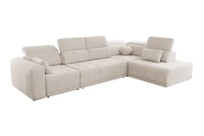 Produktbild von Ecksofa L-Form Eckcouch mit Schlaffunktion RAVELLO XI Farbe wählbar