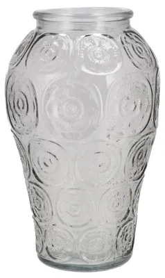 Produktbild von Blumenvase Circle - Blumenstrausvase - Glas - transparent - 15 x 25 cm