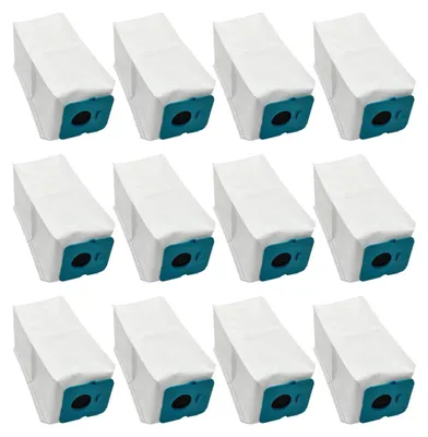 Obrázek produktu pro 12dílné balení prachových sáčků Clean Station pro Samsung Bespoke Jet VCA-ADB95, VS20A95923W, náhradní sáčky do vysavače, sáčky do vysavače, příslušenství k vysavačům