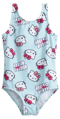 Produktbild von Hello Kitty - Badeanzug für Mädchen NS10044 (146-152) (Blau)