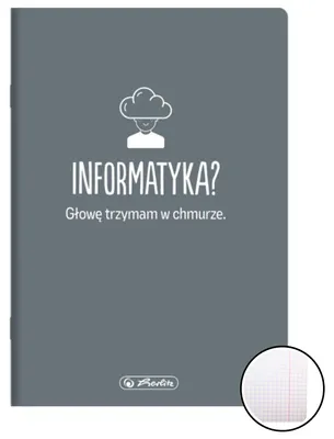 Produktbild von Herlitz Notizbuch A5 60k kariertes Motiv IT Herlitz