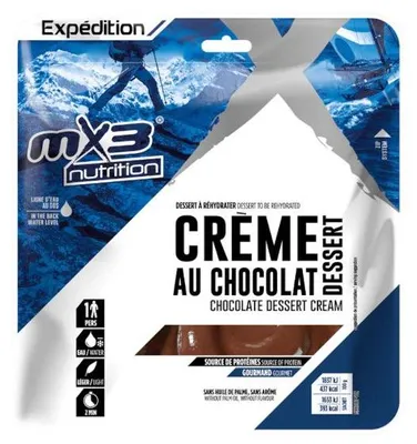Immagine prodotto di Piatto liofilizzato MX3 (824) Crema al cioccolato 90 g