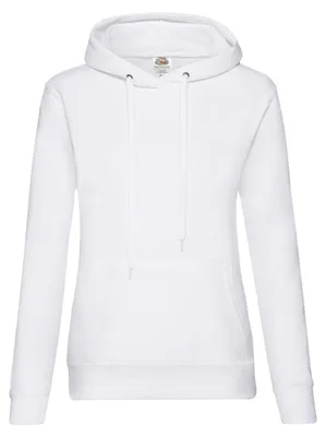 Produktbild von Fruit of the Loom - "Classic" Kapuzenpullover für Damen FK2708 (XXL) (Weiß)