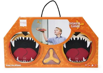 Produktbild von SCRATCH Hand-Disker Duo – Tiger und Löwe