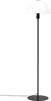 Produktbild von Stehlampe Stehleuchte Standleuchte standlampe Bodenlampe Leseleuchte Innenbeleuchtung Jazz opal schwarz