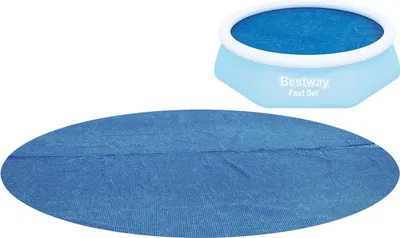 Produktbild von Bestway® Flowclear™ PE-Solarabdeckplane Ø 210 cm, blau, rund