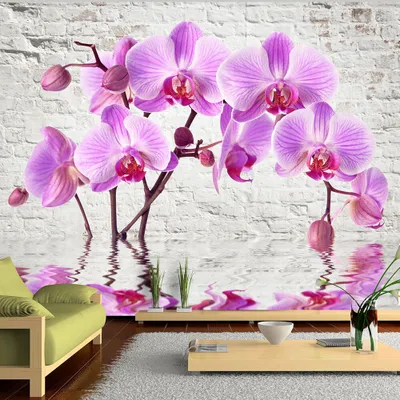 Produktbild von Basera Fototapete Orchideenmotiv b-A-0228-a-b, Vliestapete, 400x280 cm