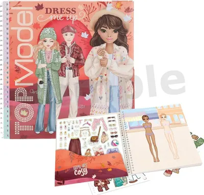 Zdjęcie produktu dla TOPModel Dress Me Up Stickerbuch COSY