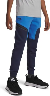 Obrázek produktu pro Under Armour Ua B Unstoppable Flc Jogger - seprané tmavě modré, Größe:L