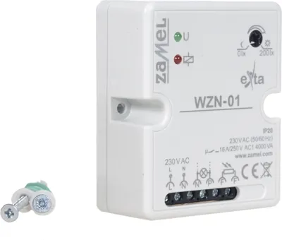 Immagine prodotto di Zamel WZN-01 Interruttore crepuscolare senza sonda