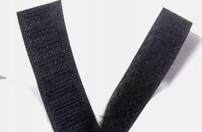Produktbild von Klebeband Klettverschluss Stark Schwarz 25m x 20mm