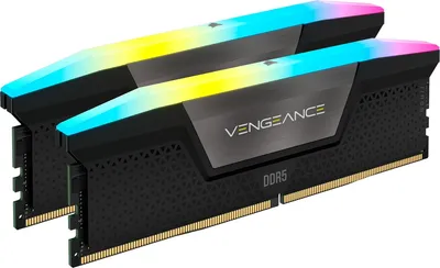 Produktbild von Corsair DDR5 64GB PC 6000 CL30 Kit 2x32GB Vengeance RGB G retail - 64 GB - 64 GB - DDR5