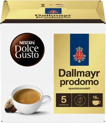Produktbild von Nescafé Dolce Gusto Dallmayr Prodomo | 16 Kaffeekapseln