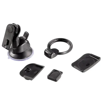 Zdjęcie produktu dla Hama Adapter Set incl. Suction Cup Holder for TomTom, Pasywne, Czarny, 168 g, 232 mm, 215 mm, 72 mm