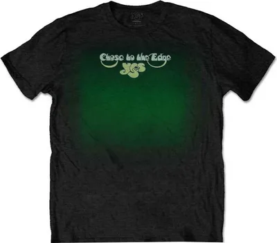 Produktbild von Yes - "Close To The Edge" T-Shirt für Herren/Damen Uni RO7471 (M) (Schwarz)
