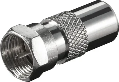 Zdjęcie produktu dla Goobay 11625, F-Typu, F-Typu, IEC, Męska, Męska, 1,08 cm