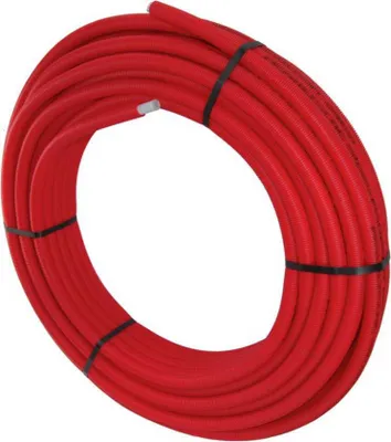 Produktbild von Alpex F 50 PROFI Mehrschichtverbundrohr im Ring 50 m mit rotem Schutzrohr 16x2mm