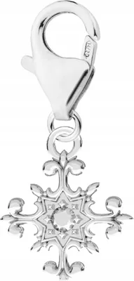 Produktbild von Silberanhänger mit Kreuz Dekokreuz Zirkonia SILBER 925
