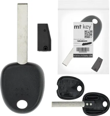Produktbild von MT-KEY Auto Zünd Schlüssel Rohling HU134 + ID46 Transponder Wegfahrsperre kompatibel mit Kia Venga 09-14