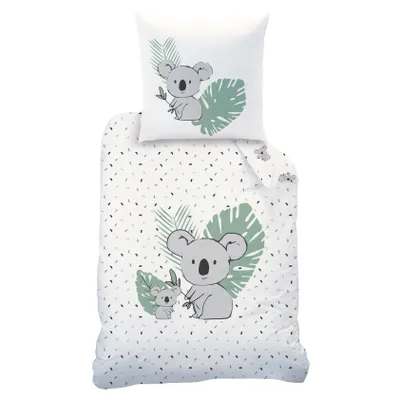 Produktbild von Bettwäsche Biber/Flanell Koala 135x200 + 80x80 cm