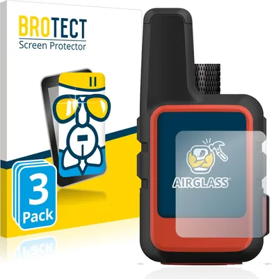 Produktbild von 3x BROTECT Schutzglas für Garmin inReach Mini 2 Schutzfolie Panzer Folie Glas Display Schutz klar