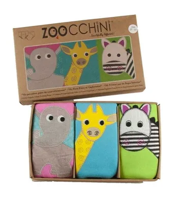 Produktbild von Zoocchini Mädchen Trainingshöschen 2-3 Jahre Zoo