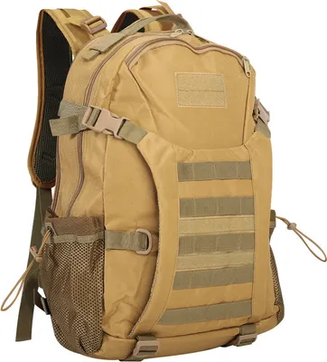 Image de (Kaki) 35L Y003 Sac à dos de camping étanche, sac à dos de randonnée, accessoires de chasse, sac à dos de sport de voyage en plein air pour l'escalade, le camping