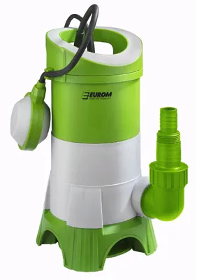 Produktbild von Eurom Schmutzwasser Tauchpumpe Flow 400 7500 L/h 5m Förderhöhe 10m Kabel