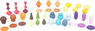 Obrázek produktu pro Tickit Wooden Treasures Taster Set, 3 rok/roky, Dřevo, Vícebarevný
