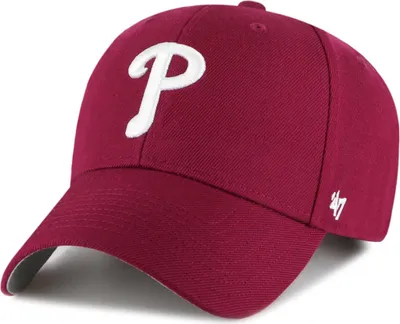Produktbild von 47 Brand Relaxed Fit Cap - MLB Philadelphia Phillies rot
